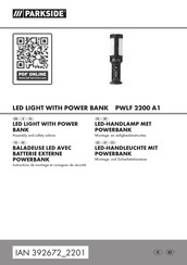 Parkside PWLF 2200 A1 Bedienings- En Veiligheidsinstructies