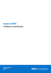 Dell Inspiron 5590 Installatiehandleiding