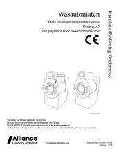 Alliance Laundry Systems UWU085N1 Handleiding Voor Installatie, Bediening En Onderhoud