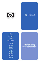 HP jetdirect 200m Handleiding