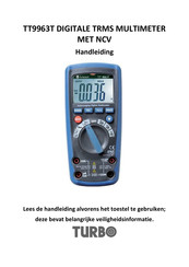 Turbotech TT9963T Handleiding