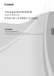 Canon imageRUNNER ADVANCE C250i Startgids