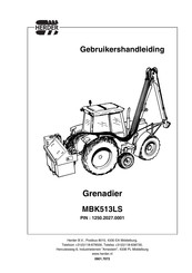 HERDER MBK513LS Gebruikershandleiding