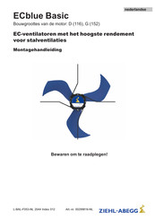 ZIEHL-ABEGG ECblue Basic Montagehandleiding