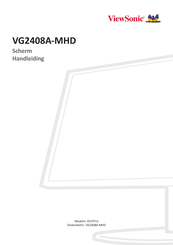 ViewSonic VG2408A-MHD Handleiding