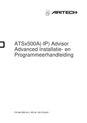 Aritech Advisor Advanced ATS 500A-IP Series Programmeerhandleiding