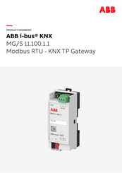 ABB i-bus KNX MG/S 11.100.1.1 Handboek