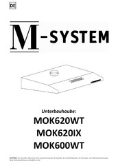 M-system MOK600WT Handleiding