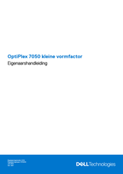 Dell OptiPlex 7050 kleine vormfactor Handleiding