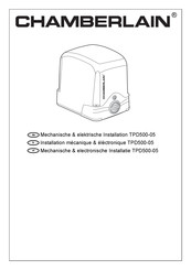 Chamberlain TPD500-05 Installatiehandleiding