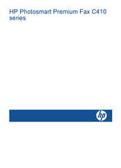 HP Photosmart Premium Fax C410 Series Handleiding