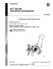 Graco EH 200 HDI Bediening, Onderdelen, Reparatie