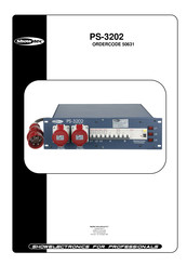 SHOWTEC PS-3202 Producthandleiding