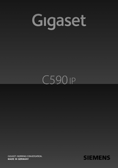 Siemens Gigaset C590IP Handleiding