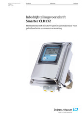 Endress+Hauser Smartec CLD132 Handleiding Voor Inbedrijfstelling