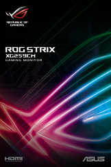 ASus Rog Strix XG259CM Handleiding