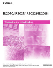 Canon iR2022 Handleiding