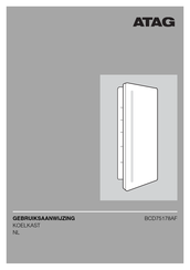 Atag BCD75178AF/A01 Gebruiksaanwijzing