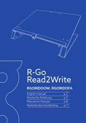 R-Go RGORIDOOW Handleiding