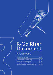 R-Go Riser Document Handleiding