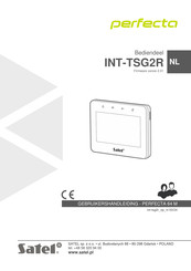 Satel INT-TSG2R Gebruikershandleiding