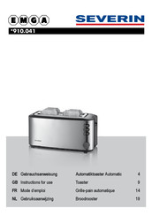 SEVERIN 910.041 Series Gebruiksaanwijzing