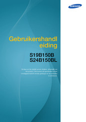 Samsung S19B150B Gebruikershandleiding