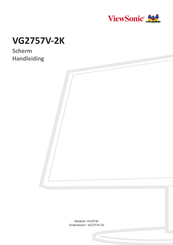 ViewSonic VS19736 Handleiding