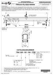 ELLER TRA H Series Gebruiksaanwijzing