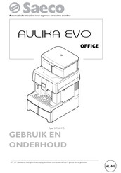 Saeco AULIKA EVO OFFICE Gebruik En Onderhoud