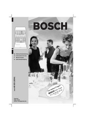 Bosch SGV 59A03 Gebruiksaanwijzing