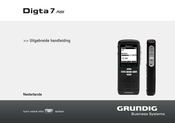 Grundig Digta 7 Push Handleiding