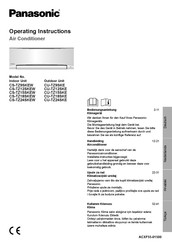 Panasonic CS-TZ9SKEW Handleiding