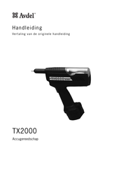 Avdel TX2000 Handleiding