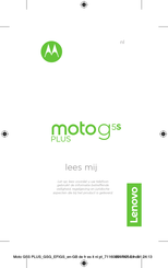 Lenovo Motorola Moto g5S Plus Handleiding