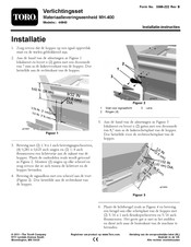 Toro MH-400 Installatie-Instructies
