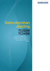 Samsung TC222W Gebruikershandleiding