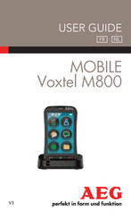 AEG Voxtel M800 Handleiding