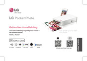 LG Pocket Photo PD233T Gebruikershandleiding