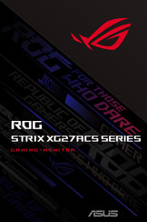 ASus ROG STRIX XG27ACS Series Handleiding