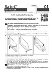 Satel INT-TSH2R Snelle Installatiehandleiding