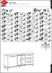 Profijt Meubel Valada DR7 Montagehandleiding
