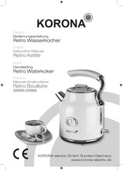 Korona 20665 Handleiding