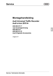 Audi 4G0.063.511 Montagehandleiding