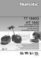 Numatic TT 1840G Gebruiksaanwijzing