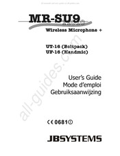 JB Systems MR-SU9 UT-16A Gebruiksaanwijzing