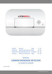 LIFEBOX DETCO270NF Gebruiksaanwijzing