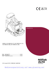 Nilfisk SCRUBTEC R 6 71 Gebruiksaanwijzing