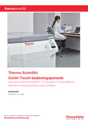 Thermo Scientific Centri-Touch Instructies