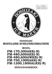 Hoshizaki FM-750,1000AKE Servicehandleiding